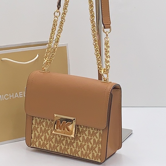 MICHAEL KORS SONIA SMALL SQUARE SHOULDER XBODY - Picture 9 of 16